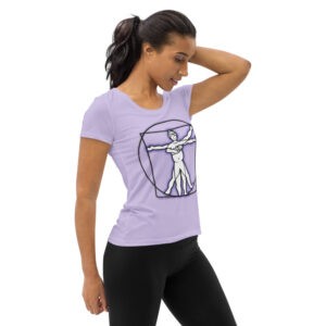 Mujer de Vitruvio Camiseta deportiva mujer all over
