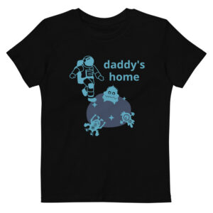 Camiseta algodón orgánico infantil DADDY'S HOME