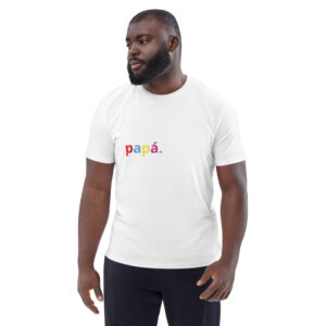 Camiseta de algodón orgánico PAPÁ